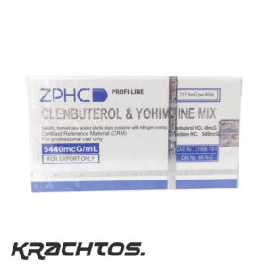 Clenbuterol & Yohimbine Mix Flesje 5440 mcg/ml - ZPHC